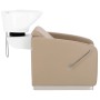 Atina fodrászat szalon készlet 2x forgó hidraulikus fodrász szék fodrászat szalon mosógép mozgatható tál kerámia keverő kézi csaptelep - 5