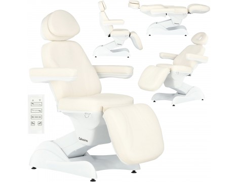 Elektromos kozmetikai szék kozmetikai szalon pedikűr szabályozásához 4 aktuátorok Karim