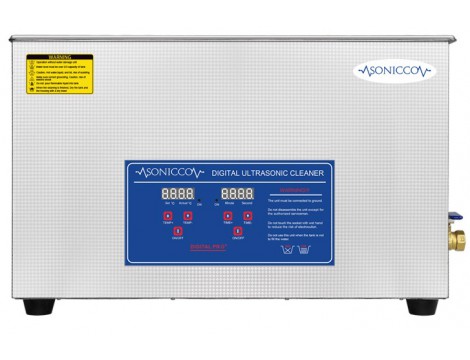 Ultrahangos fürdőkád tisztító 33l kozmetikai alkatrészmosó sterilizátor Sonicco ULTRA-100S - 5