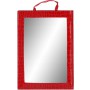 Q-32-RED nagyméretű fodrászati tükör fogantyúval - 2