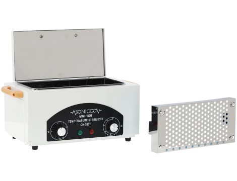 Szterilizátor forró levegővel 300W eszközök dezinfekciója 220°C időzítővel - 3