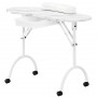 Összecsukható kozmetikai asztal manikűrhöz mobil fehér MT-017F-WHITE - 5