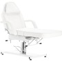 Forgatható spa hidraulikus kozmetikai szék fehér fekvőhely - 6