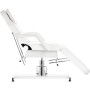Forgatható spa hidraulikus kozmetikai szék fehér fekvőhely - 3