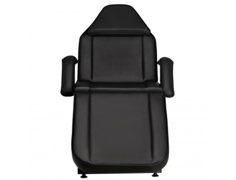 Forgatható spa hidraulikus kozmetikai szék fekete fekvőhely fekete - 4