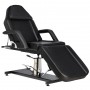 Forgatható spa hidraulikus kozmetikai szék fekete fekvőhely fekete - 2