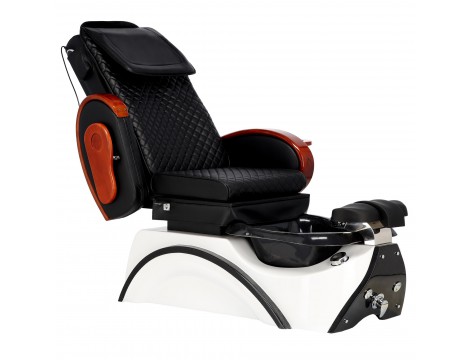 Elektromos kozmetikai szék masszázzsal lábpedikűrhöz a spa szalonokban fekete - 6