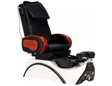 Elektromos kozmetikai szék masszázzsal lábpedikűrhöz a spa szalonokban fekete - 2