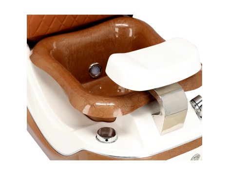 Elektromos kozmetikai szék masszázzsal lábpedikűrhöz a spa szalonokban barna - 6