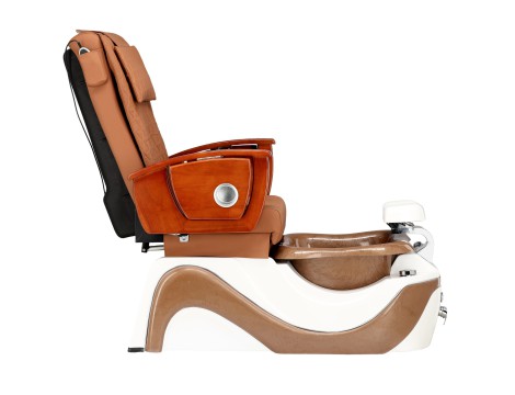 Elektromos kozmetikai szék masszázzsal lábpedikűrhöz a spa szalonokban barna - 4