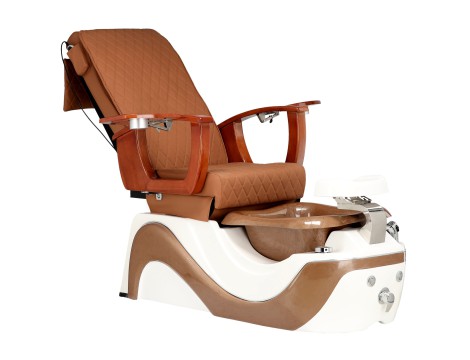 Elektromos kozmetikai szék masszázzsal lábpedikűrhöz a spa szalonokban barna - 3
