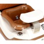 Elektromos kozmetikai szék masszázzsal lábpedikűrhöz a spa szalonokban barna - 6