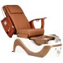 Elektromos kozmetikai szék masszázzsal lábpedikűrhöz a spa szalonokban barna - 5