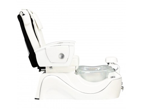 Elektromos kozmetikai szék masszázzsal lábpedikűrhöz a spa szalonokban fehér - 3