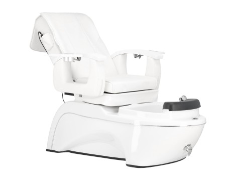 Elektromos kozmetikai szék masszázzsal lábpedikűrhöz a spa szalonokban fehér - 5