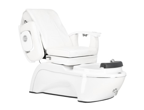 Elektromos kozmetikai szék masszázzsal lábpedikűrhöz a spa szalonokban fehér - 6