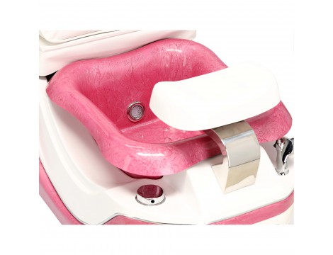 Elektromos kozmetikai szék masszázzsal lábpedikűrhöz a spa szalonokban fehér - 6
