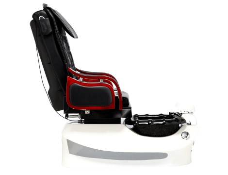 Elektromos kozmetikai szék masszázzsal lábpedikűrhöz a spa szalonokban fekete - 3