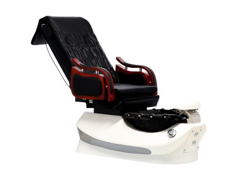 Elektromos kozmetikai szék masszázzsal lábpedikűrhöz a spa szalonokban fekete - 4