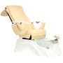 Elektromos kozmetikai szék masszázzsal lábpedikűrhöz a spa szalonokban krémszínű - 4