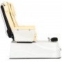 Elektromos kozmetikai szék masszázzsal lábpedikűrhöz a spa szalonokban krémszínű - 5