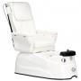 Elektromos kozmetikai szék masszázzsal lábpedikűrhöz a spa szalonokban fehér - 2