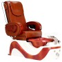 Elektromos kozmetikai szék masszázzsal lábpedikűrhöz a spa szalonokban barna - 2