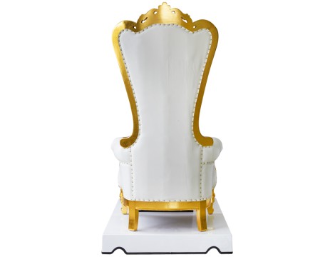 Klasszikus kozmetikai szék masszázzsal lábpedikűrhöz a spa szalonokban fehér - 6