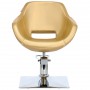 Arany készlet Laura fodrász mosdótál és 2 x forgó hidraulikus fodrász szék fodrász szalonhoz mozgatható tál kerámia keverő csaptelep csaptelep kézi szettje - 6