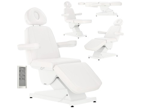 Elektromos kozmetikai szék kozmetikai szalon pedikűr szabályozásához 4 aktuátorok Sebastian