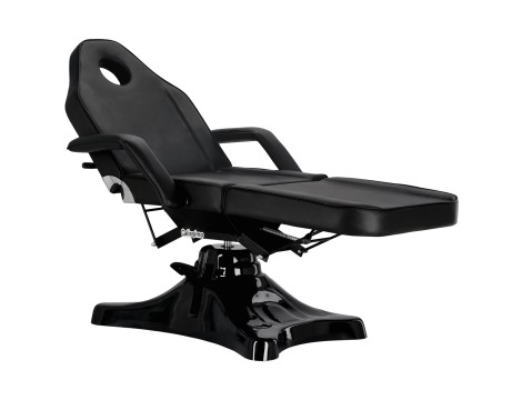 Hidraulikus kozmetikai szék készlet + nagyító lámpa + támla + segédző - 3