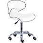 Zestaw kozmetikai szék hidraulikus + támlás támlás + kozmetikai segéd + nagyító lámpa - 9