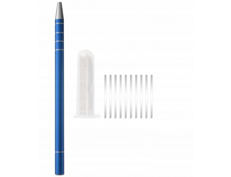 Gepard kék fodrász borbély toll ceruza hajformázáshoz