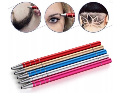 Gepard rózsaszín fodrász borbély toll ceruza hajformázáshoz - 2