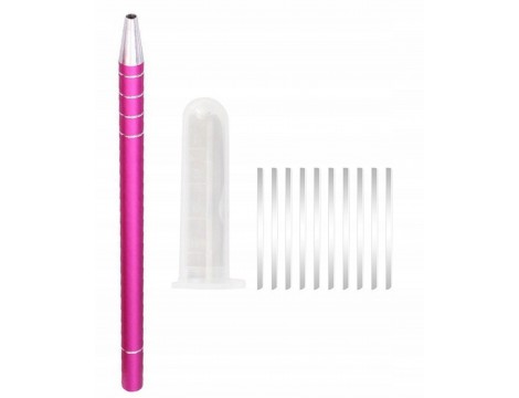 Gepard rózsaszín fodrász borbély toll ceruza hajformázáshoz
