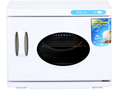 23L SPA UV TYP C BARBER törölköző melegítő és sterilizátor ablakkal kozmetikai borbély fodrász és wellness szalonba - 4